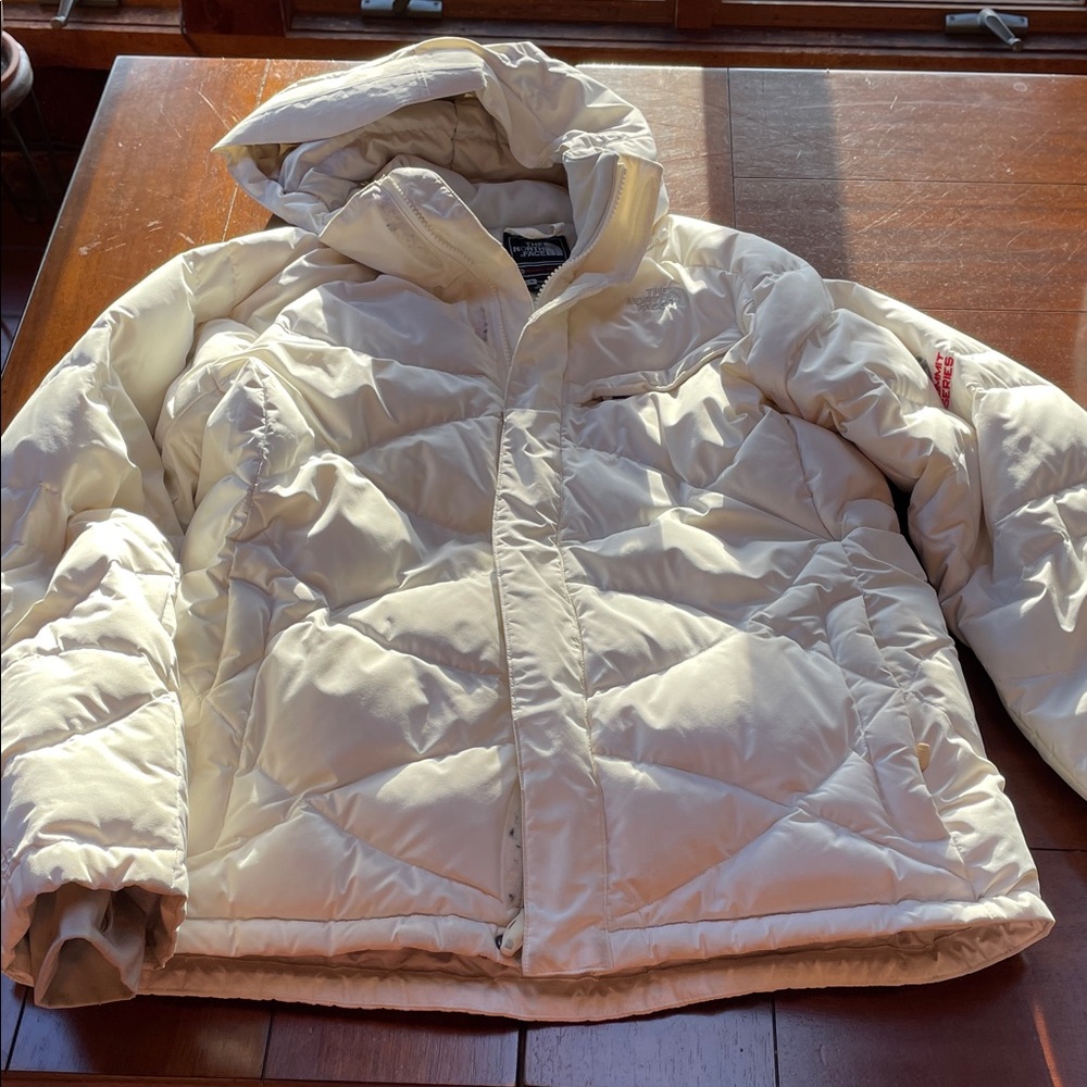 The North Face Off-White Puffer Jacket